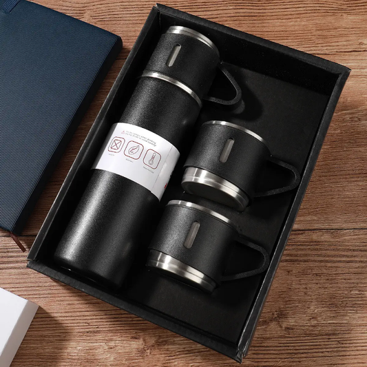500ml Stainless Steel Thermos Flask | Hot & Cold Travel Mug Bottle