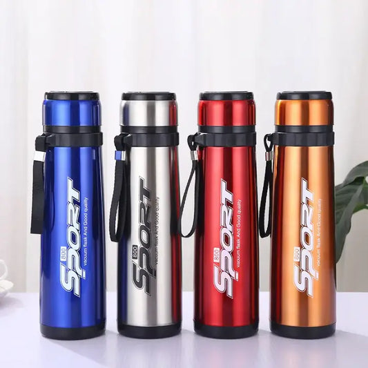 800ML Sport Thermos Flask and Good Quality Water Bottle - Saif Official Store