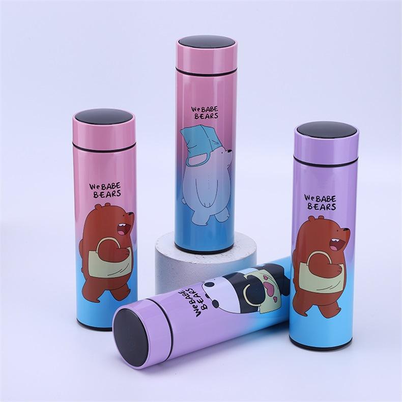 Teady Bear Thermos With Temperature Display for kids Saif Official Store