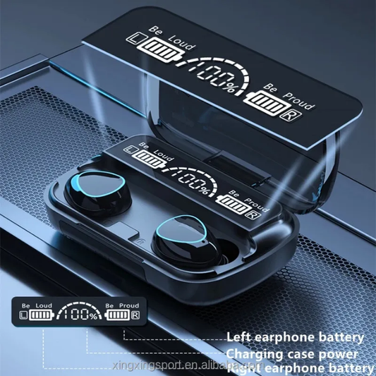 M10 TWS Bluetooth 5.1 Wireless Earbuds. Saif Official Store