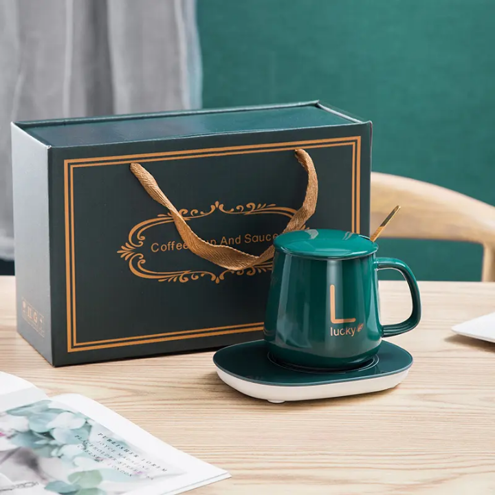 Super Lucky Portable coffee mug Warmer Heater. - Saif Official Store