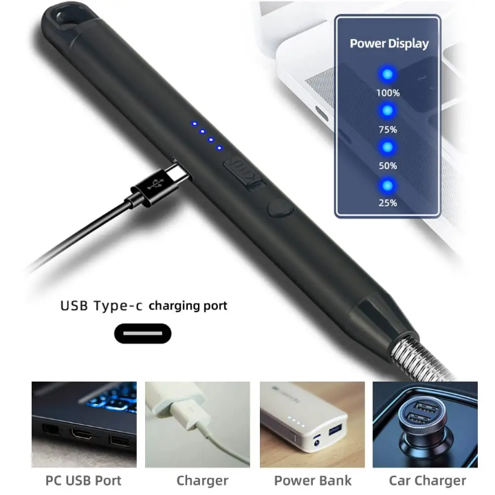 USB Electric Lighter Rechargeable Saif Official Store