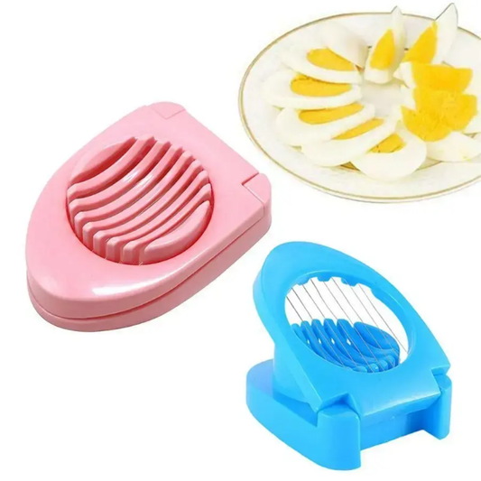 Stainless Steel Egg Slicer | Quick & Even Cutter for Eggs & Fruits