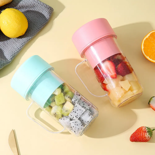 Portable USB Rechargeable Juicer Cup for Fresh Drinks Anywhere
