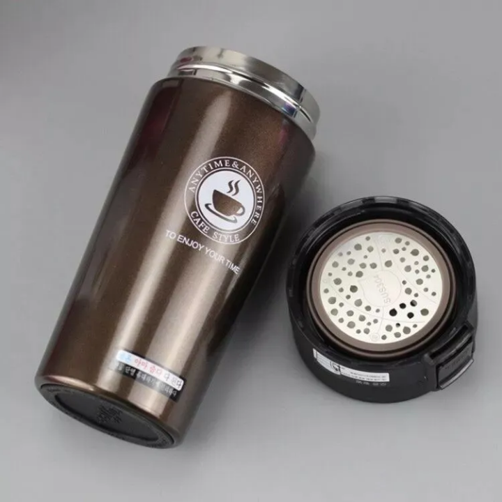 Hot Style Outdoor Insulated Water Bottle Vacuum Travel Mug Stainless Steel Thermos Cup Saif Official Store