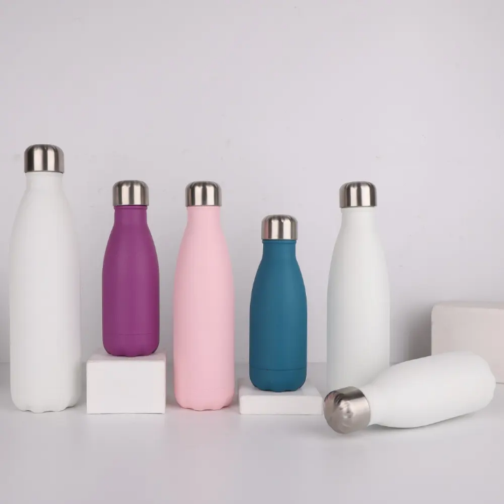 Personalized Water Bottle, 17oz Custom Engraved Double Wall Insulated Bottle, Sports Water Bottle Saif Official Store
