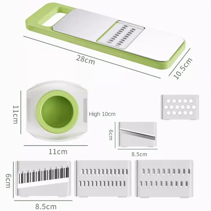 5 in 1 Multifunctional Vegetable Cutter/ slicer or chopper. Saif Official Store