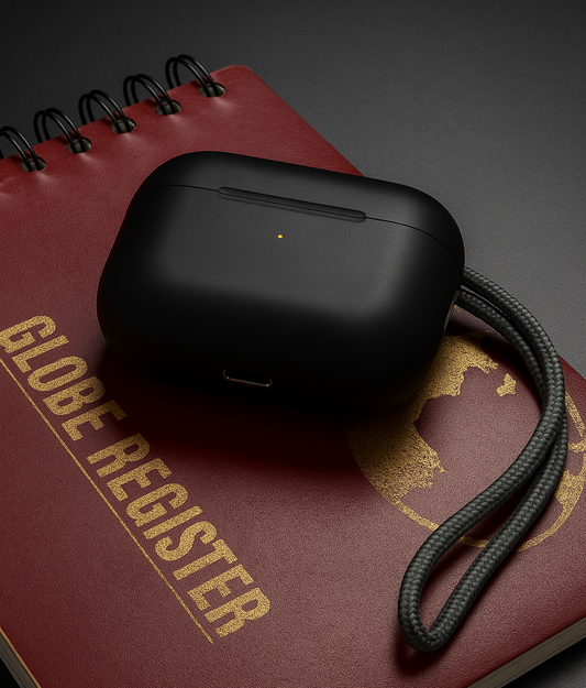 AirPods Pro 2nd Gen Black Edition | 1:1 Wireless Earbuds with Case