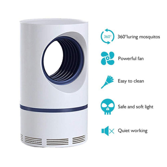 USB Mosquito Killer Lamp | Silent UV Insect Trap Light