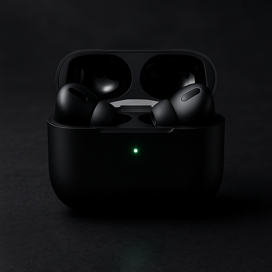 AirPods Pro 2nd Gen Black Edition | 1:1 Wireless Earbuds with Case
